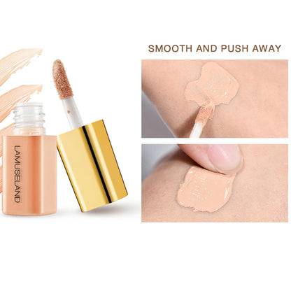 4 Colors Full Cover Face Liquid Concealer Waterproof Last Oil-Control Matte Cover Acne Spot Face Base Makeup Foundation Cosmetic